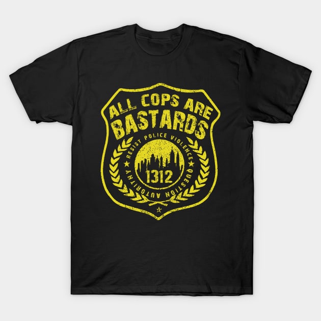 acab 1312 burn the police to the ground T-Shirt by remerasnerds